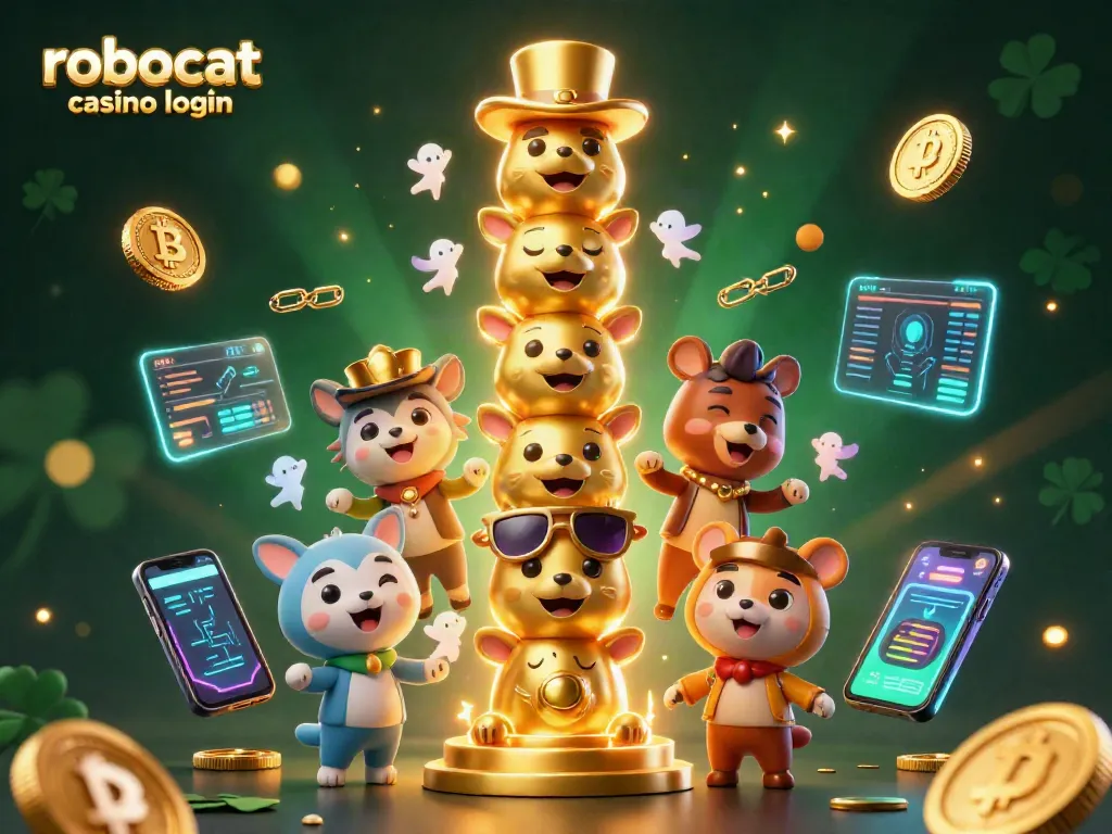 Access the robocat casino login and enjoy vibrant gaming action with crypto elements.